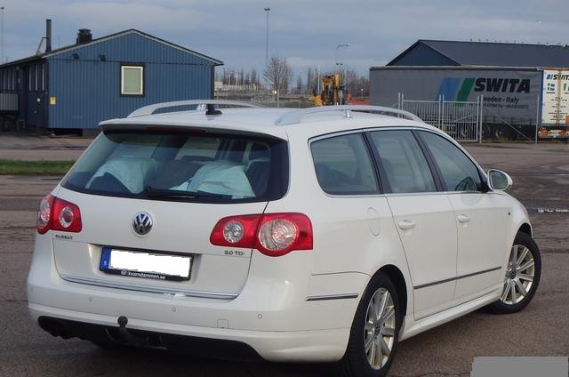 Rear bumper add passat B6 Variant